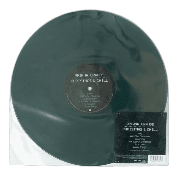 Ariana Grande ‎– Christmas & Chill Exclusive Dark Green With