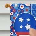 thumbnail image 3 of Fawn and White Chihuahua USA American Flag Canvas House Size, 3 of 5