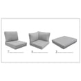thumbnail image 1 of Coussin Dossier Haut pour BARBADOS-17b en Gris, 1 of 2