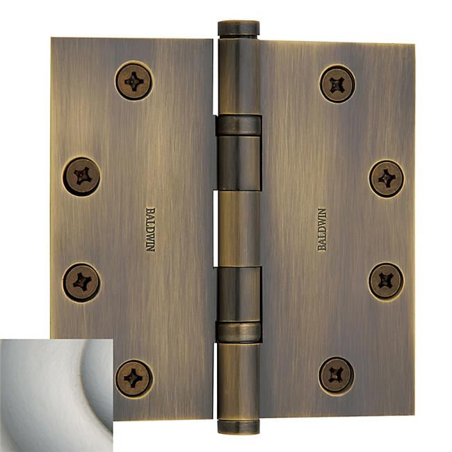 Black Baldwin 1040190I Square Mortise Hinge