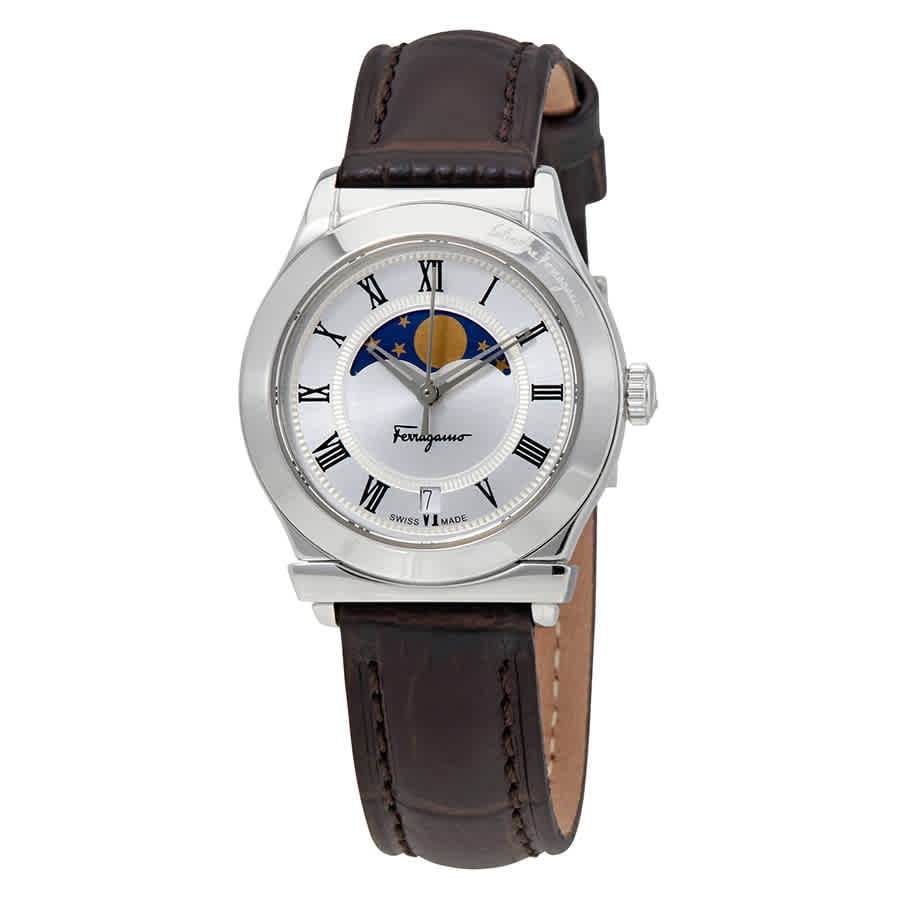 ferragamo moonphase watch