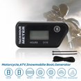 thumbnail image 1 of Motocicleta universal 60000RPM LCD Digital Hour Meter Temporizador reiniciable a prueba de agua, 1 of 6