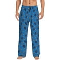 thumbnail image 1 of Balery Tennis Rackets 1 print Men's Pajama Pants,Ultra Lightweight Pjs,Lounge Pant-Small, 1 of 6