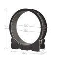 thumbnail image 5 of Dextrus 43.3 Inch Large Cat Exercise Wheel with Quiet Operation and Removable Carpet for Indoor Use, 5 of 10