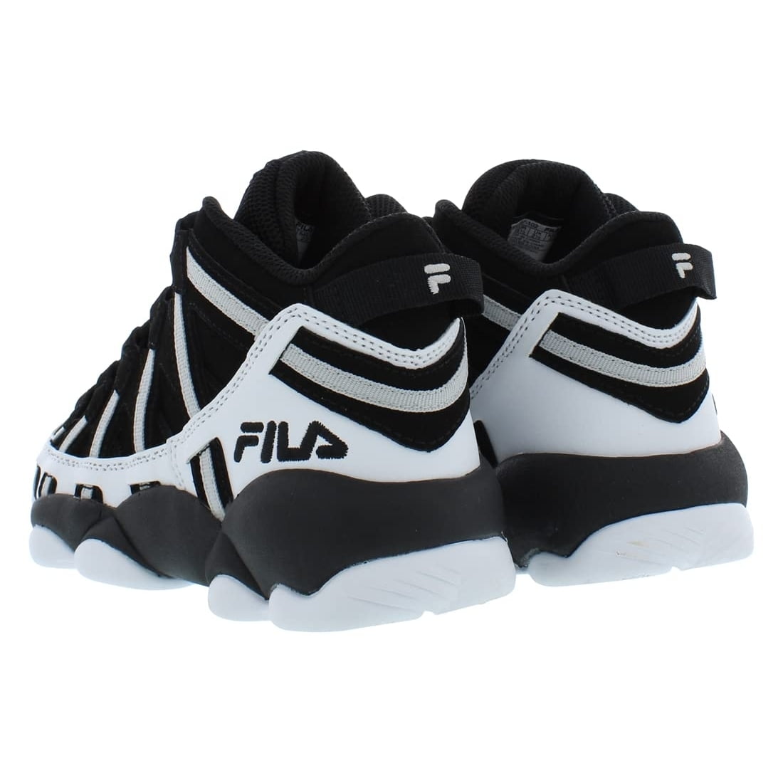 Fila Kids Stackhouse Spaghetti Shoes WHT/BLK/MSIL - Walmart.com