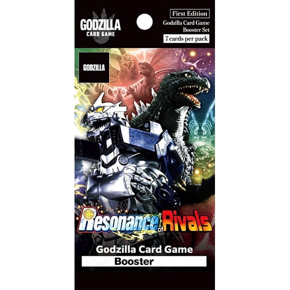 Godzilla Trading Card Game Resonance of Rivals Booster Pack (7 Cards)