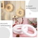 thumbnail image 5 of 6 aros de espuma para coronas, redondos, de poliestireno blanco, ideales para manualidades, decoración de bodas y fiestas navideñas., 5 of 7
