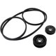 thumbnail image 2 of GX20286 GX20287 Flat Idler Pulley with Drive Belt for Lawn Mower, 2 of 5