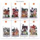 thumbnail image 3 of 8 piezas de pueblo navideño iluminado, casa navideña iluminada, lámpara multicolor con personaje de pueblo navideño, decoración navideña en miniatura para interiores, cabaña de nieve, 3 of 5