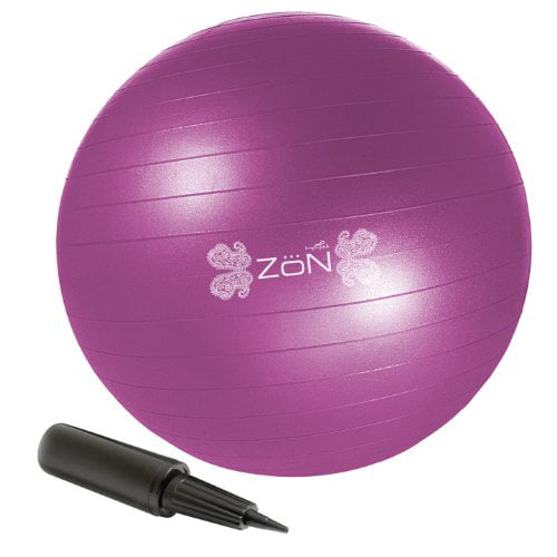 Professional Grade Non-slip Anti-Burs Zon Excercise BallBright Pink Edition 