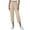 Beige, variant on Sexlip Women's Capri Pants All Season relaxed fit elastic waist cotton linen cotton with pockets casual for daily wear Green S