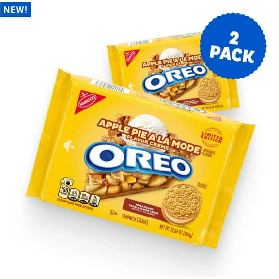 Oreo Apple Pie A La Mode Cookies, 2 Pack, 10.68 oz