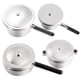 thumbnail image 1 of 1 juego de mini utensilios de cocina de metal, mini utensilio de cocina, juguete de simulación para bebé, mini adorno plateado, 1 of 7