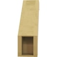 thumbnail image 4 of Ekena Millwork 5"W x 16"D x 16"H Burlington Rough Cedar Woodgrain TimberThane Knee Brace, Primed, 4 of 6
