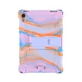 thumbnail image 5 of Kids Case for iPad mini 6 8.3 inch, Dteck Lightweight Silicone Childproof Shockproof Case with Kickstand, Removable Handle Grip Protective Cover Shell For iPad mini (6th Generation),Purple, 5 of 5
