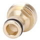 thumbnail image 1 of Conector Rápido De Manguera, Adaptador De Manguera, Sin Fugas Resistente Al Desgaste Conector De Manguera De Conexión Rápida De Aluminio 3/4 Conector De Manguera De Jardín Para, 1 of 7