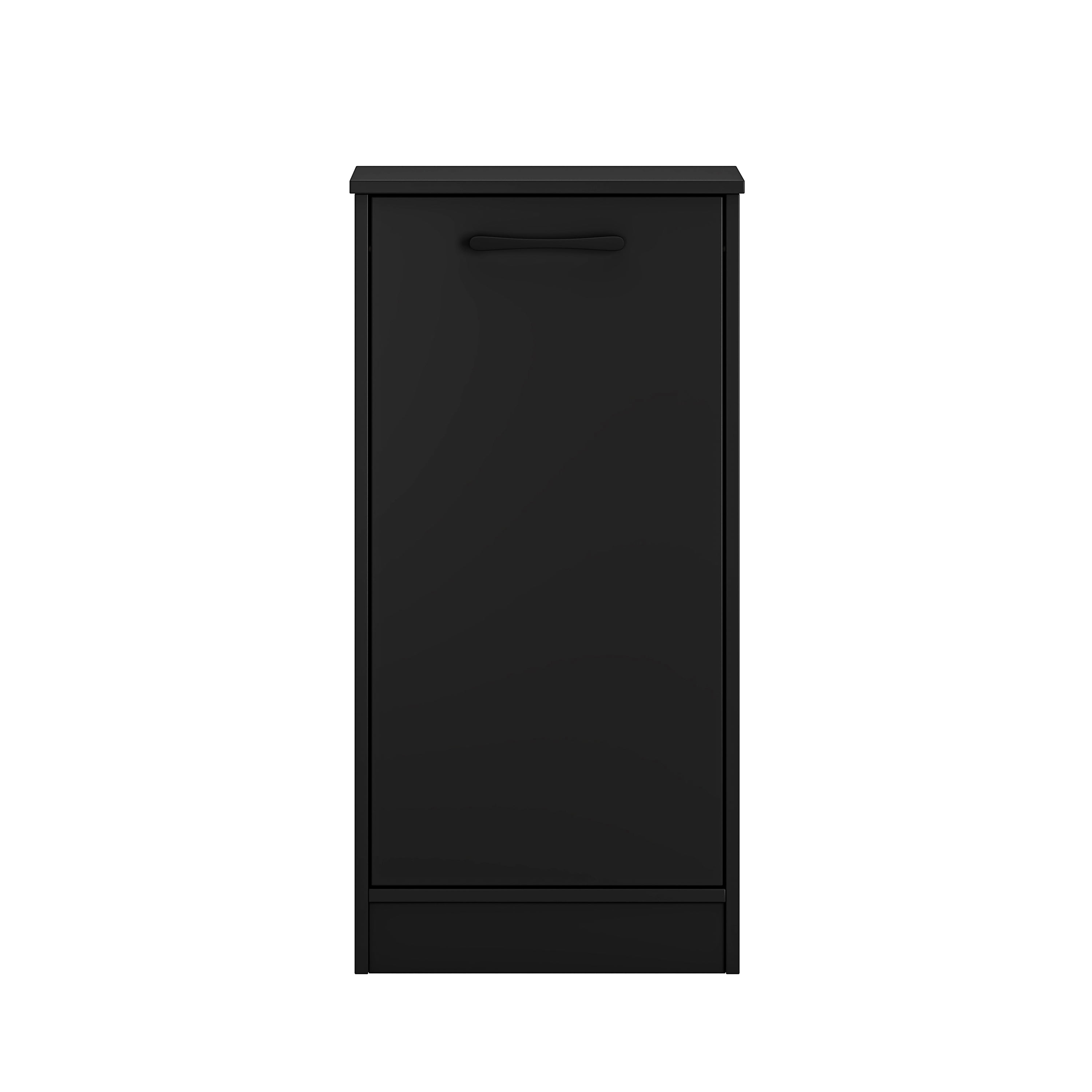 Mainstays Ardent Tilt-Out Laundry Hamper Cabinet, Black