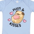 thumbnail image 4 of Inktastic Valentines Day Pugs & Kisses with Hearts Boys or Girls Baby Bodysuit, 4 of 5