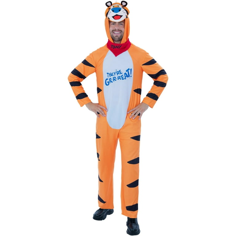 Kelloggs Tony The Tiger Costume for Men Kelloggs Tony The Tiger Costume for Men