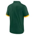 thumbnail image 3 of Men's-Fanatics  Green Green Bay Packers Textured Stripe Polo, 3 of 3