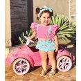 thumbnail image 2 of Douhoow 0-24M Infant Girls Ruffles Fruit Romper Pineapple Flamingo Jumpsuit Playsuit Baby Sunsuit, 2 of 8