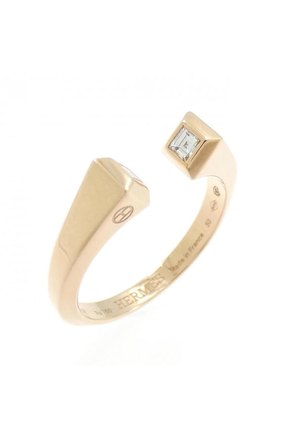 Pre-Owned Hermes Herms Clous de Forge Ring
