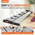 thumbnail image 2 of VEVOR 32 Note Glockenspiel Xylophone Bell Kit with Mallets, Stand & Practice Pad, 2 of 9