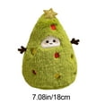 thumbnail image 3 of Eespoir Christmas Plushes Dolls, Christmas Tree/Snowman/Santa Claus/Elks/Peaces Apples Plushie Doll, for Desktops, Bookshelves, Mantels, or Christmas Tree Decor(A), 3 of 6