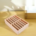 thumbnail image 4 of Phenofice 2Pcs Wooden Desktop Phone Storage Box with 12 Slot Organizer for Office and Classroom, 4 of 8