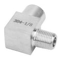 thumbnail image 4 of BSPP Female To Male Thread Elbow Connector Pipe Fitting Adapter Quick Connector for Air Oil1/8in, 4 of 9
