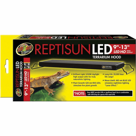 Reptisun Led Terrarium Hood 9-13 Inch