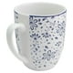 thumbnail image 5 of Juego Vajilla Familiar Porcelana Alemana, 12 Piezas para 4 Personas, Diseño Floreado Con Caja de Regalo, Color Azul y Blanco, 5 of 15