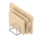 thumbnail image 1 of Soporte organizador para tablas de cortar KORRTFID de acero inoxidable, 1 of 6