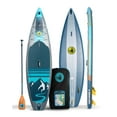 thumbnail image 1 of Body Glove Performer 11Ft 2021 Inflatable Paddle Board Package -Silver/Charcoal, 1 of 7