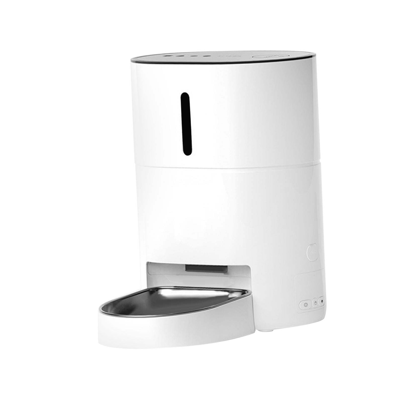 oshhnii Automatic Cat Feeder App Control Voice Recording Stainless Steel Single Bowl