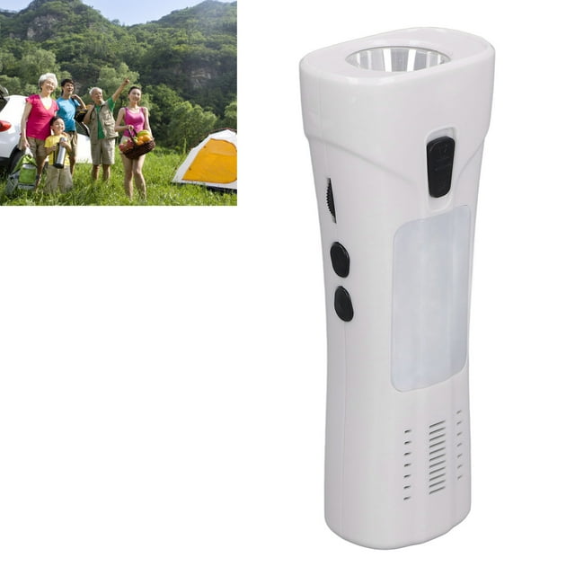 Emergency Weather Radio, 2 Charging Ways Solar Charging Emergency Radio Easy To Use for Camping Hurricane Blizzard