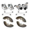 thumbnail image 6 of M MATI Front Brake Wheel Cylinders Adjuster Shoes Set for Honda TRX300 2x4 FourTrax 300 1993-2000, 6 of 7