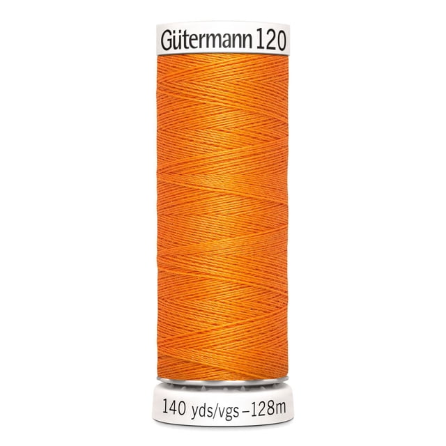 GÜTERMANN Sew-All Polyester Thread 128 m (140 yd) Princeton Orange 5-Pack, 128 m (140 yd)