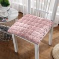 thumbnail image 5 of Corduroy Dining Cushion 18x18x2 Inch Non-Slip Chair Pad Washable Patio Kitchen Decor with Straps, 5 of 8