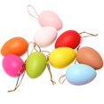 thumbnail image 3 of Toudaret 24Pcs Easter Egg Decorations Colorful Plastic Eggs Tree Hanging Ornament Kids DIY Craft Toys for Easter Party Home Decor, 3 of 8