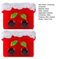 thumbnail image 3 of YAOMOBB Long-lasting Christmas Ornament Add Holiday Cheer with 2Pcs Christmas Bear Ornament Mini Cartoon Santa Claus Snowman Tree Gift Box Solid Resin Desktop Decorations, 3 of 7