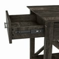 thumbnail image 4 of Bush Furniture Key West End Table with Storage, Dark Gray Hickory, 4 of 7