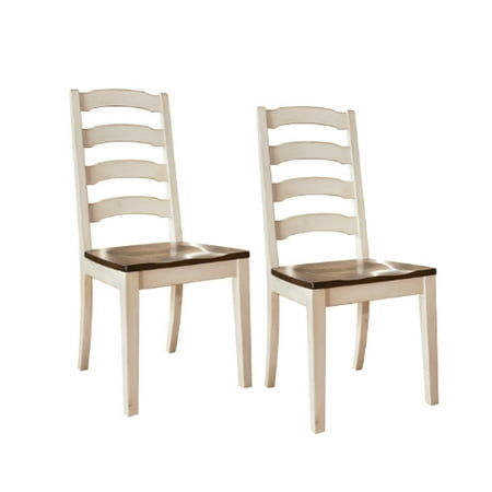 UPC 024052160017 product image for Whitesburg Dining Room Side Chair 2/CN Brown/Cottage White Whitesburg Dining Roo | upcitemdb.com