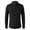 Black, variant on Wyobmus Men's Long Sleeve Shirt Casual Fashion Fall Stand Collar Button Down Solid Color Shirt Black