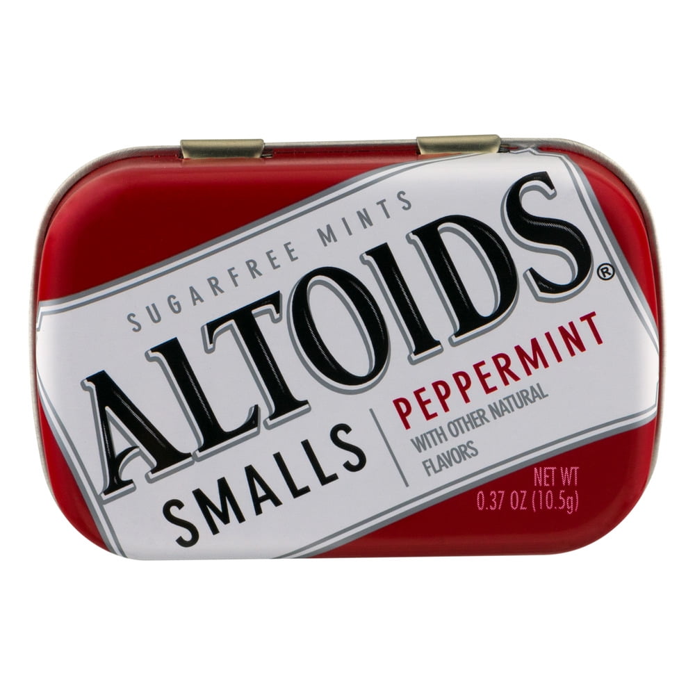 Altoids Smalls Peppermint Sugar Free Mints, .37 oz, 50ct by Callard & Bowser
