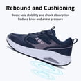 thumbnail image 5 of B BESUNEW Women's Plantar Fasciitis Orthotic Shoes Wide Toe Box Arch Support Walking Sneakers Roseblue US 10.5, 5 of 8