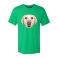 thumbnail image 2 of Wild Bobby, Golden Retriever Cute Gift, Dog Lover, Men Premium Tri Blend Tee, Envy, Small, 2 of 4