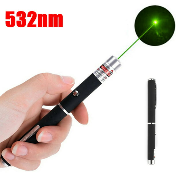 Motor Genic Military 5mw 532nm Green Pointer Pen Visible Beam Light - Walmart.com