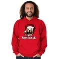 thumbnail image 5 of Funny Christmas Santa Bear Pun Hoodie Sweatshirt Women Men Brisco Brands M, 5 of 6
