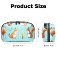 thumbnail image 5 of Squirrel Waterproof Oxford Fabric USB Pouch Hard Drive Case Charger Case Organizer USB Cord Organizer 5.9x9.44x3.14 in, 5 of 6
